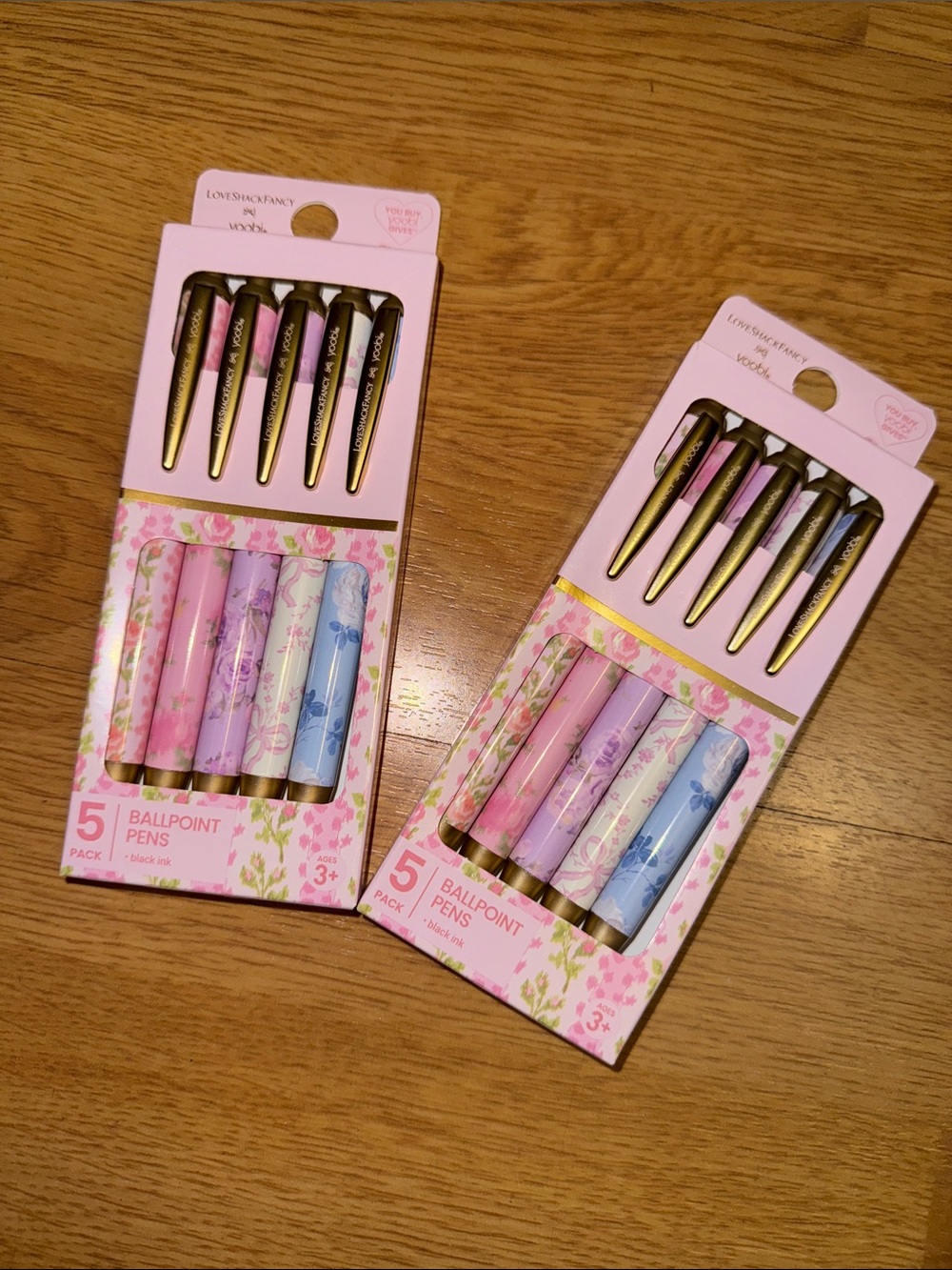 NWT LoveShackFancy x Yoobi x Target - Ballpoint Pens, 10 count